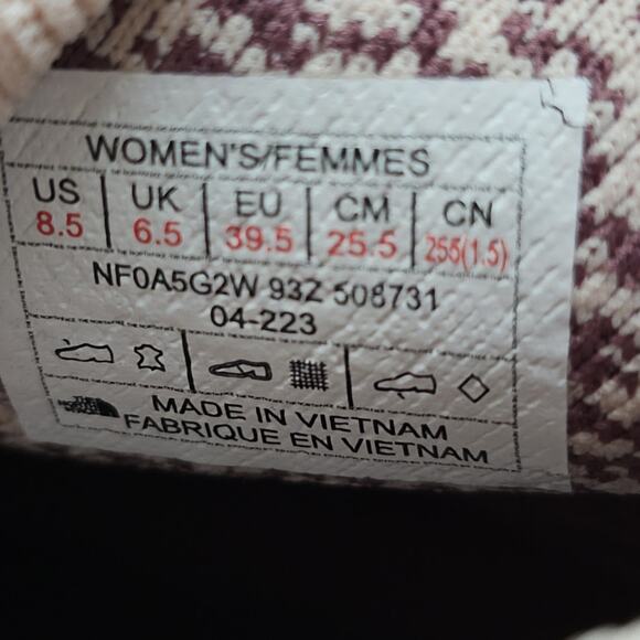 The North Face Back To Berkley III Sport Womens 8.5 Suede Boots - Picture 10 of 10